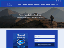 Tablet Screenshot of novelmarketing.com